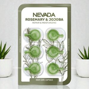 Nevada Rosemary & Jojoba Hair Care Capsules Strengthening and Restoration NEW PC